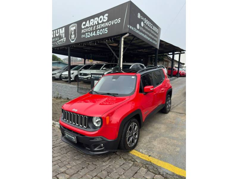 JEEP - RENEGADE - 2015/2016 - Vermelha - R$ 75.900,00