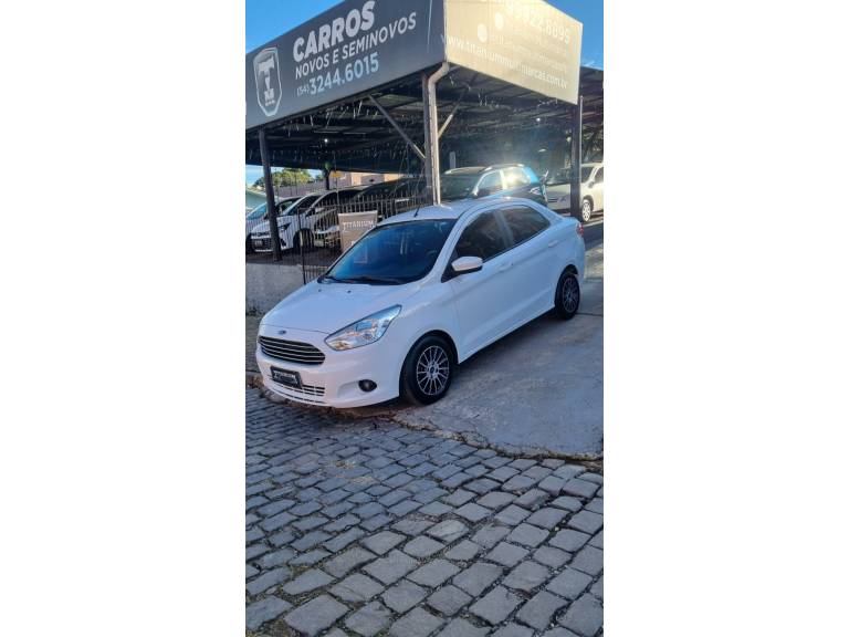 FORD - KA + - 2017/2018 - Branca - R$ 49.900,00