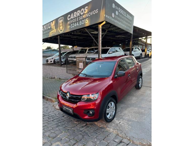 RENAULT - KWID - 2021/2022 - Vermelha - R$ 48.900,00