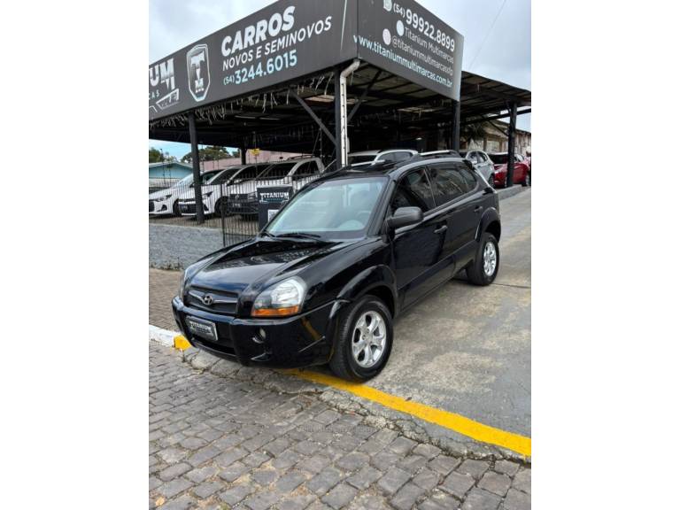 HYUNDAI - TUCSON - 2009/2010 - Preta - R$ 42.900,00