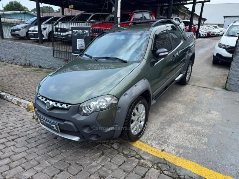 FIAT - STRADA - 2015/2016 - Verde - R$ 67.900,00