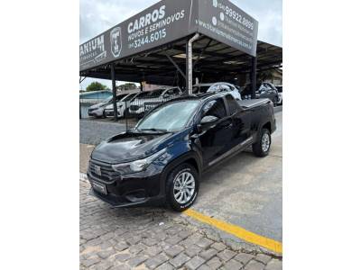 FIAT - STRADA - 2021/2020 - Preta - R$ 73.900,00