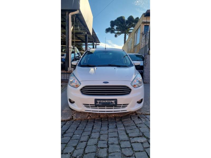 FORD - KA + - 2017/2018 - Branca - R$ 49.900,00